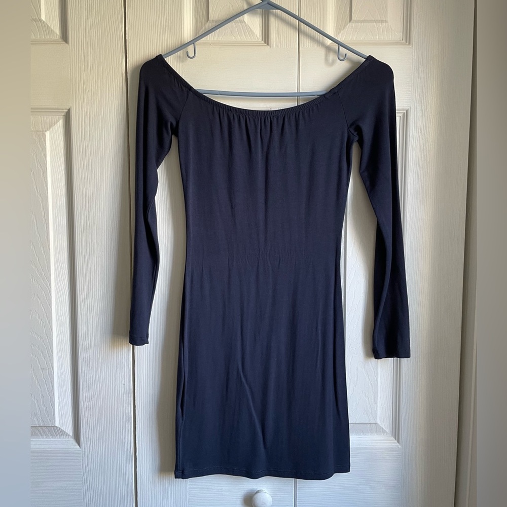 Navy Blue bodycon dress